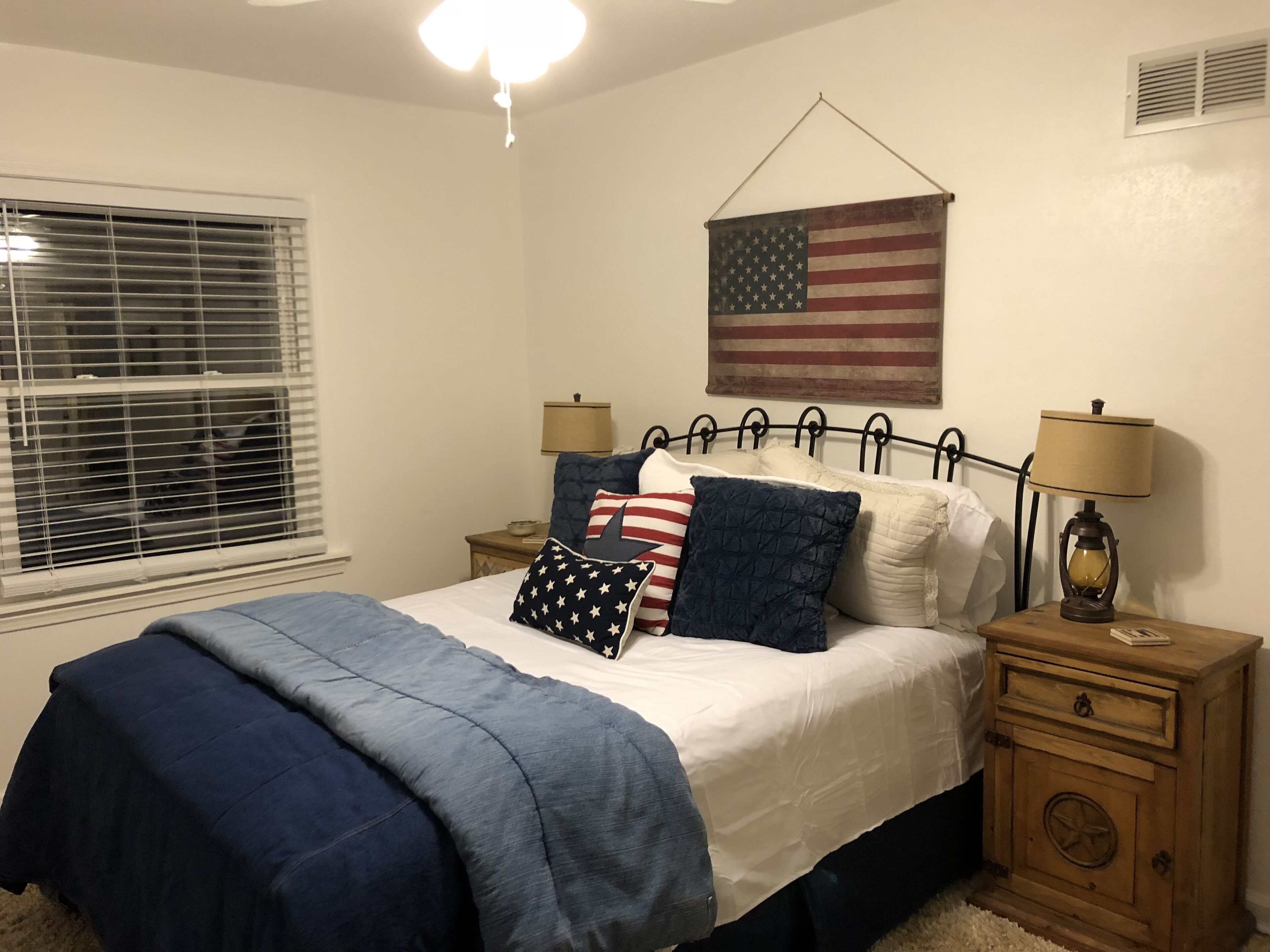 The Sanctuary is quiet and private minutes to Derby and Wichita.