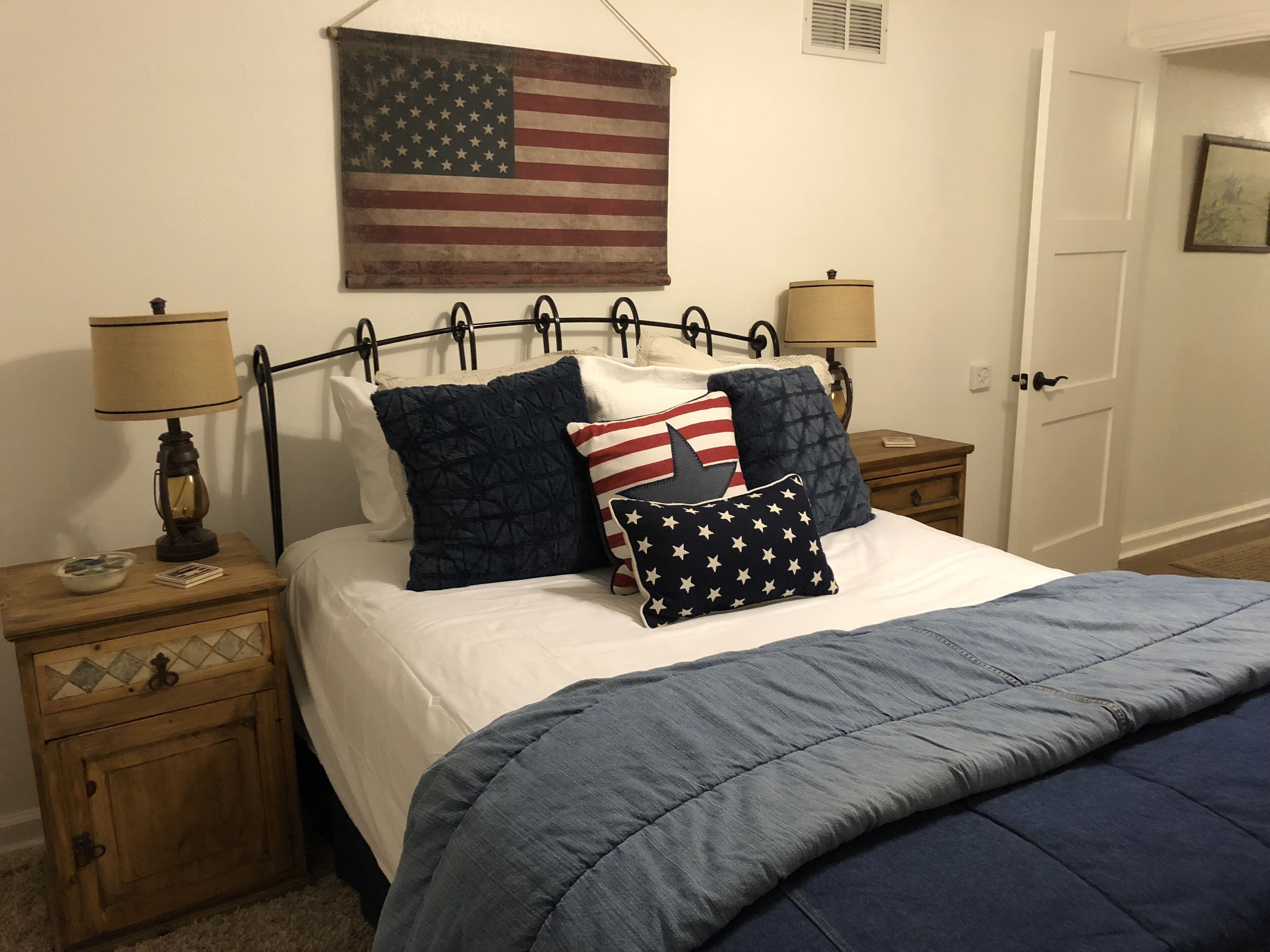 The Sanctuary is quiet and private minutes to Derby and Wichita.