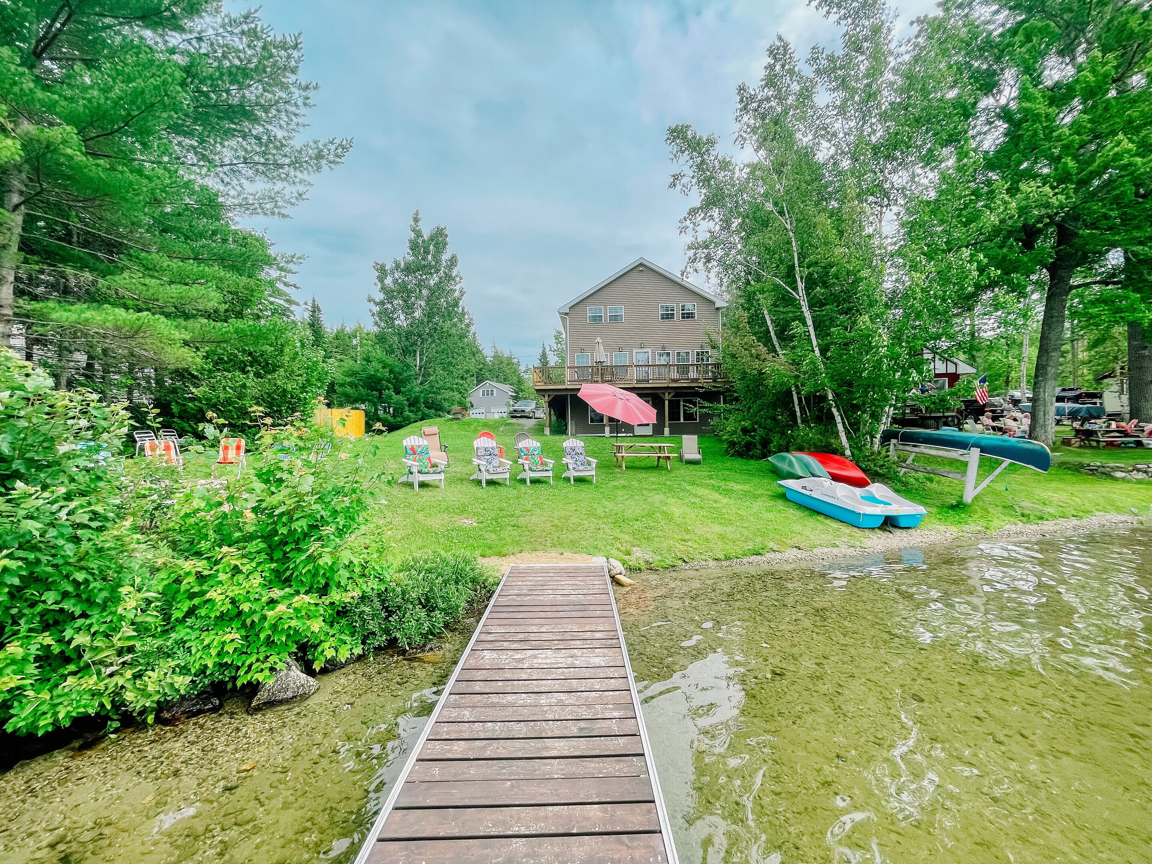 Spacious Modern Home On Pristine Beech Hill Pond!
