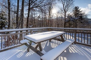 Property grounds - Beautiful 4-bedroom House and Treehouse 5 min to skiing, hiking, golf, biking. (Killington)