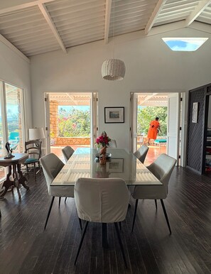 Dining - Greenheart Villa Antigua - Antigua Oceanfront Retreat (St. Phillips)