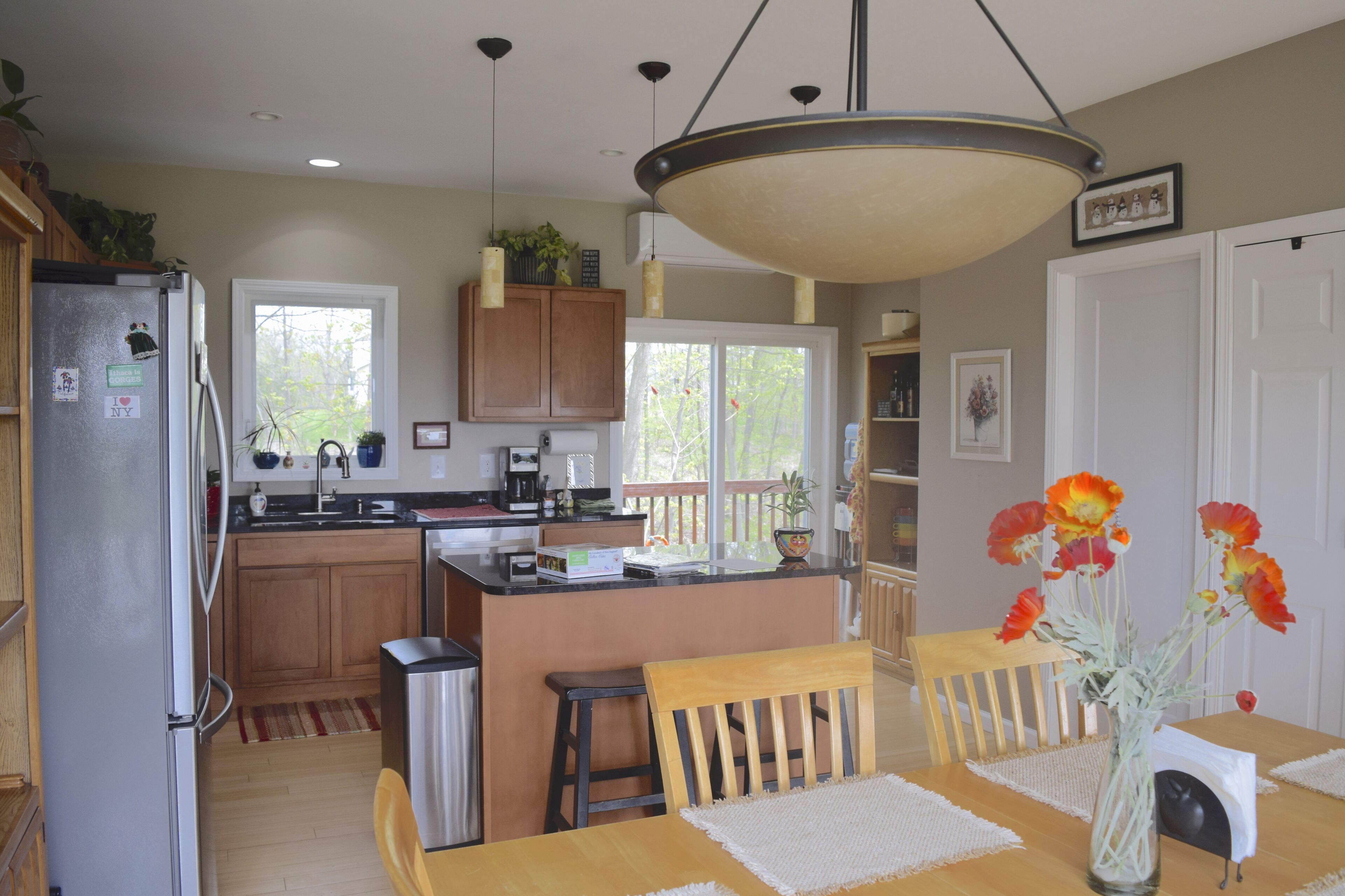 Beautiful country views close to Ithaca in the Finger Lakes region