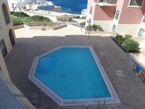 Outdoor pool - Luxury Apartment 3 Bed-3 Bathrooms with Balcony, Pool, Seawiew (Il-Mellieha)