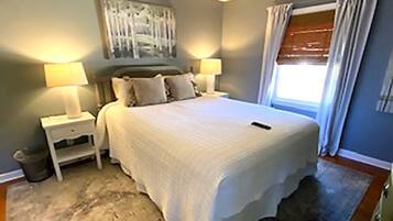 2 bedrooms, desk, iron/ironing board, free WiFi