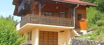 Chalet med 3 sovrum nära Samoens. Spektakulära vyer.