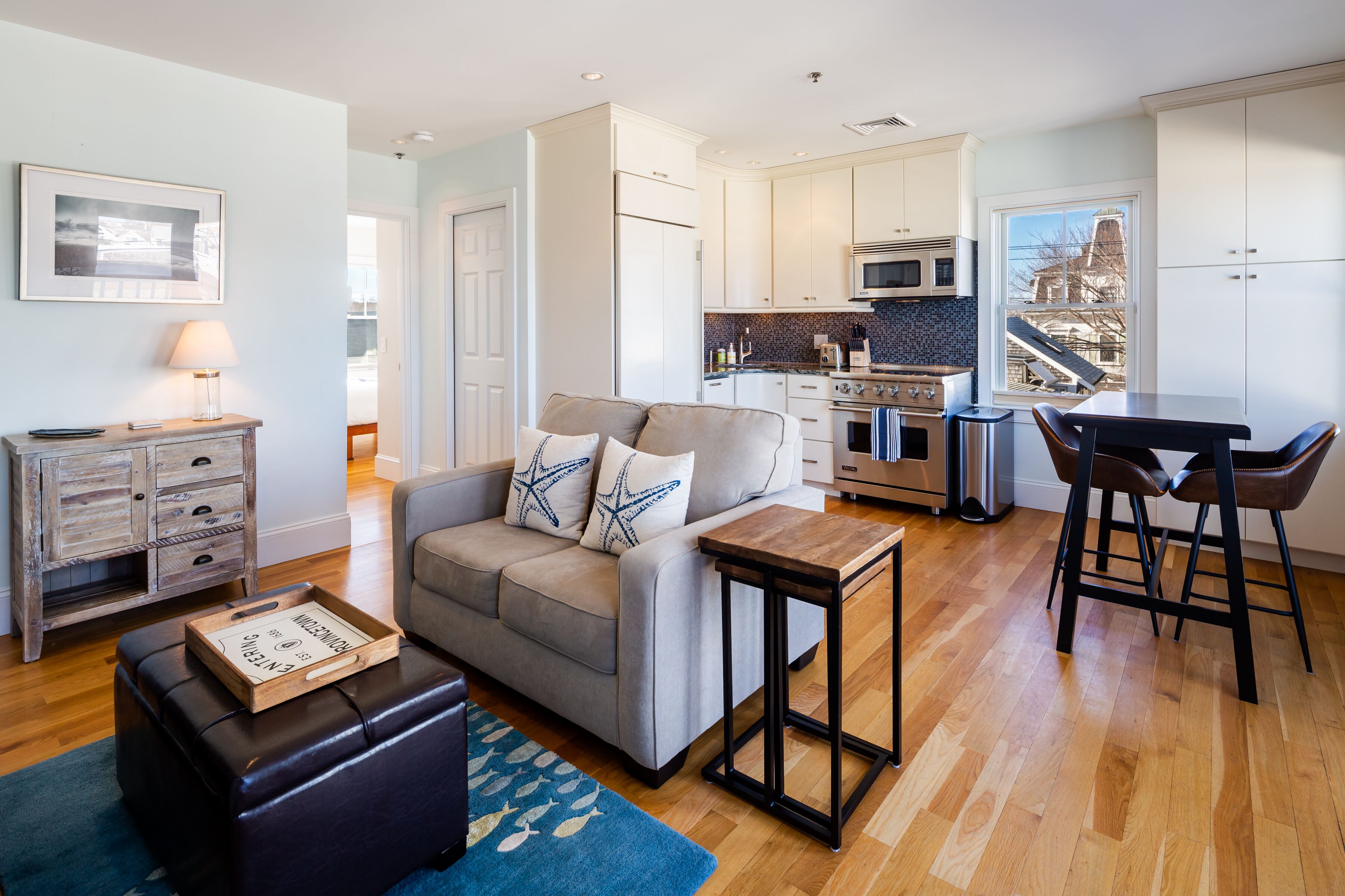 #PtownDreams Beachfront 1BR PH | Heart of Commercial St | Water Views | Parking 