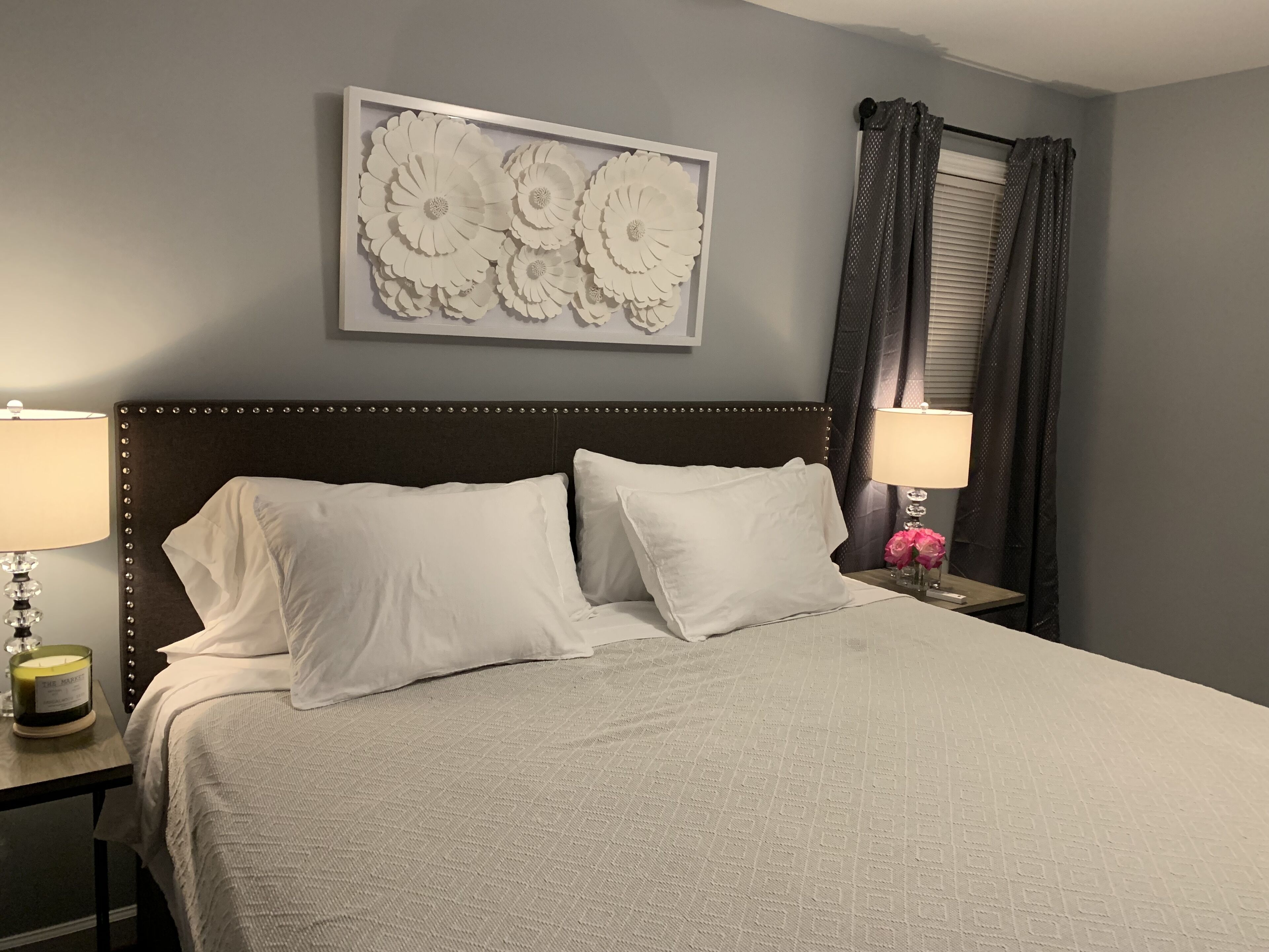 2 habitaciones, tabla de planchar con plancha, wifi y ropa de cama 