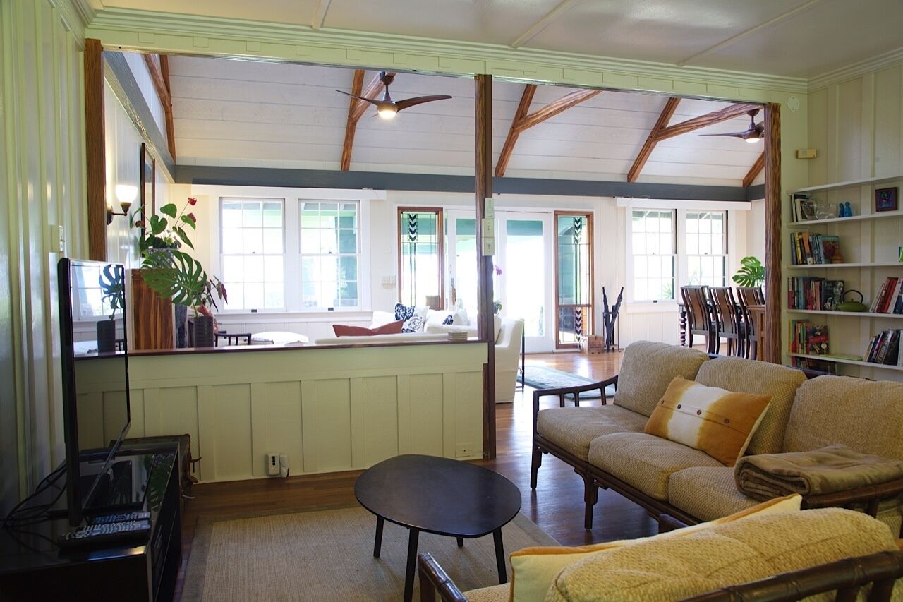 Elegant 1937 Home Steps Away from Black Sand Beaches