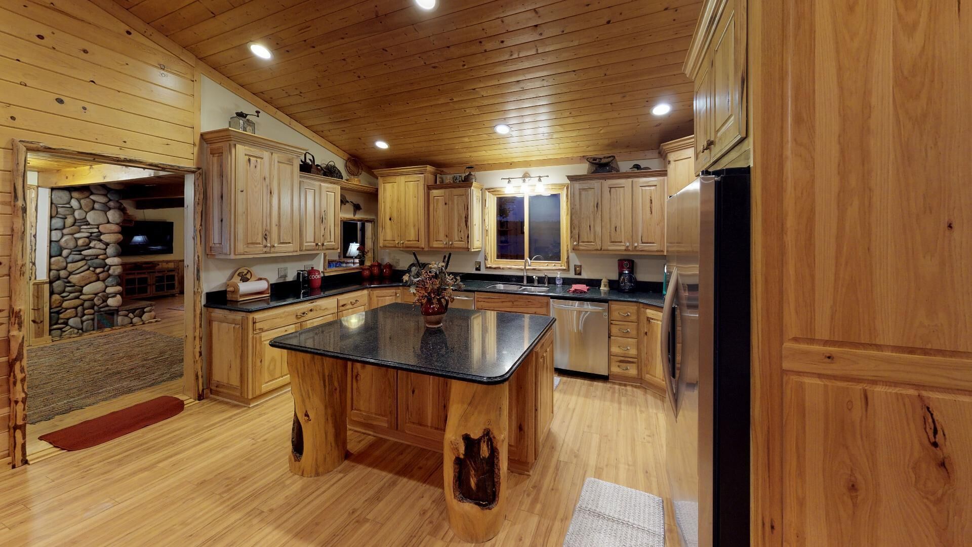 Luxury Water Front Cabin on Island Park Reservoir With Private Bay And Dock