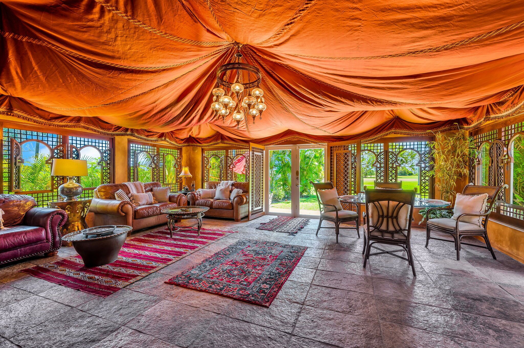 4 Bed Bali Inspired Home on Golf Course w Heated Lagoon Pool!