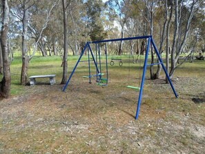 Children's area - Pyrenees Farm Stay Amphitheatre. (Pet friendly) Bed and Breakfast. (Amphitheatre)