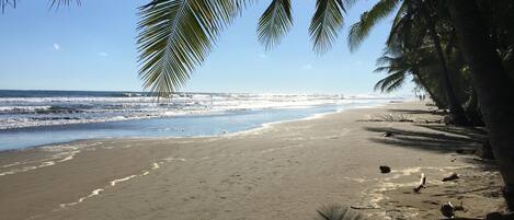 Beach nearby, beach towels
