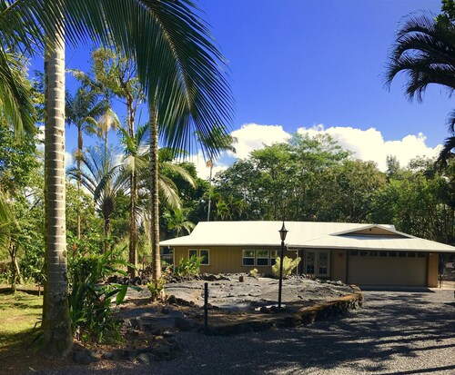 Spacious home in a lush green piece of paradise