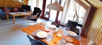 Year-round relaxation in a Danish holiday home with a fireplace in Gartow am See 