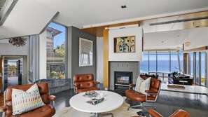 تلفزيون، مدفأة