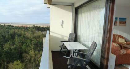 Appartement avec vue sur la mer du Nord