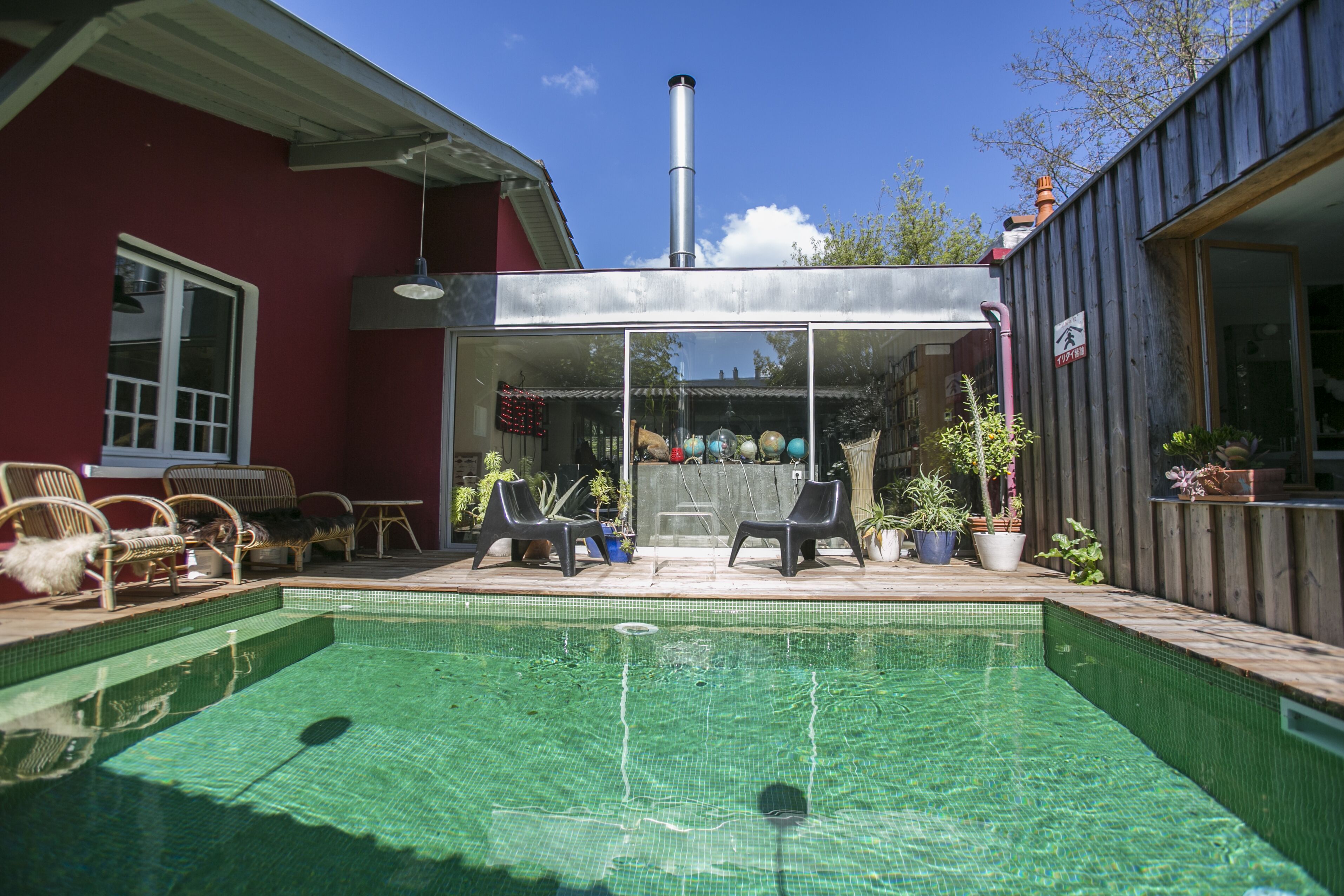 House of character Architect - Design warm Loft - Pool