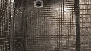Ensemble douche/baignoire, sèche-cheveux, serviettes fournies, savon