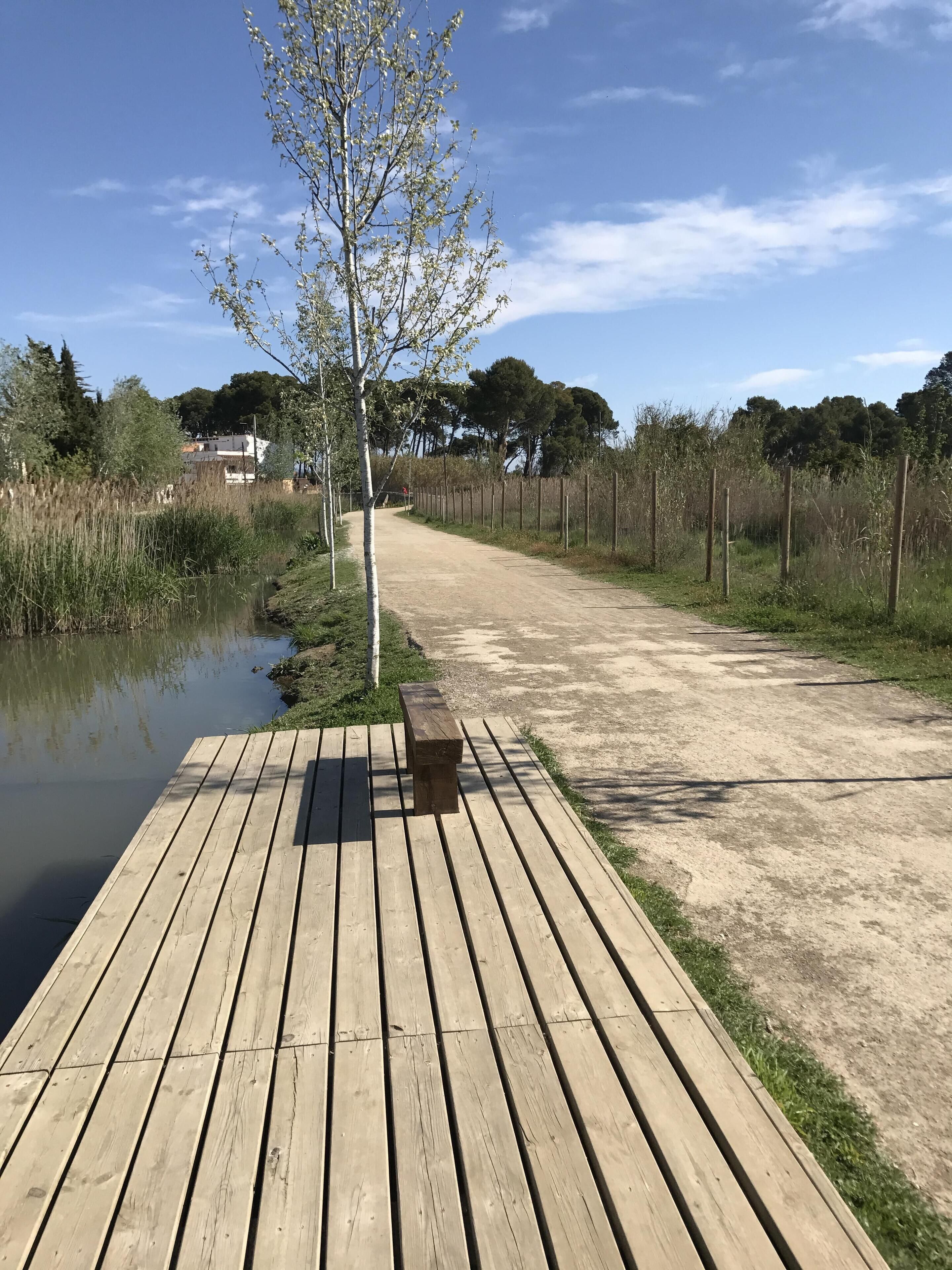 chemin piéton pour aller à la plage
