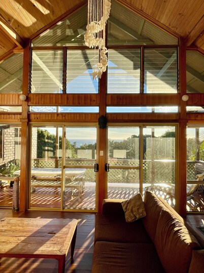Angourie Beach House - total ocean views