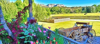Cabin in Apple Orchard - Pool - Hot Tub -Farm -Breakfast -Quiet Side Zion -Bryce