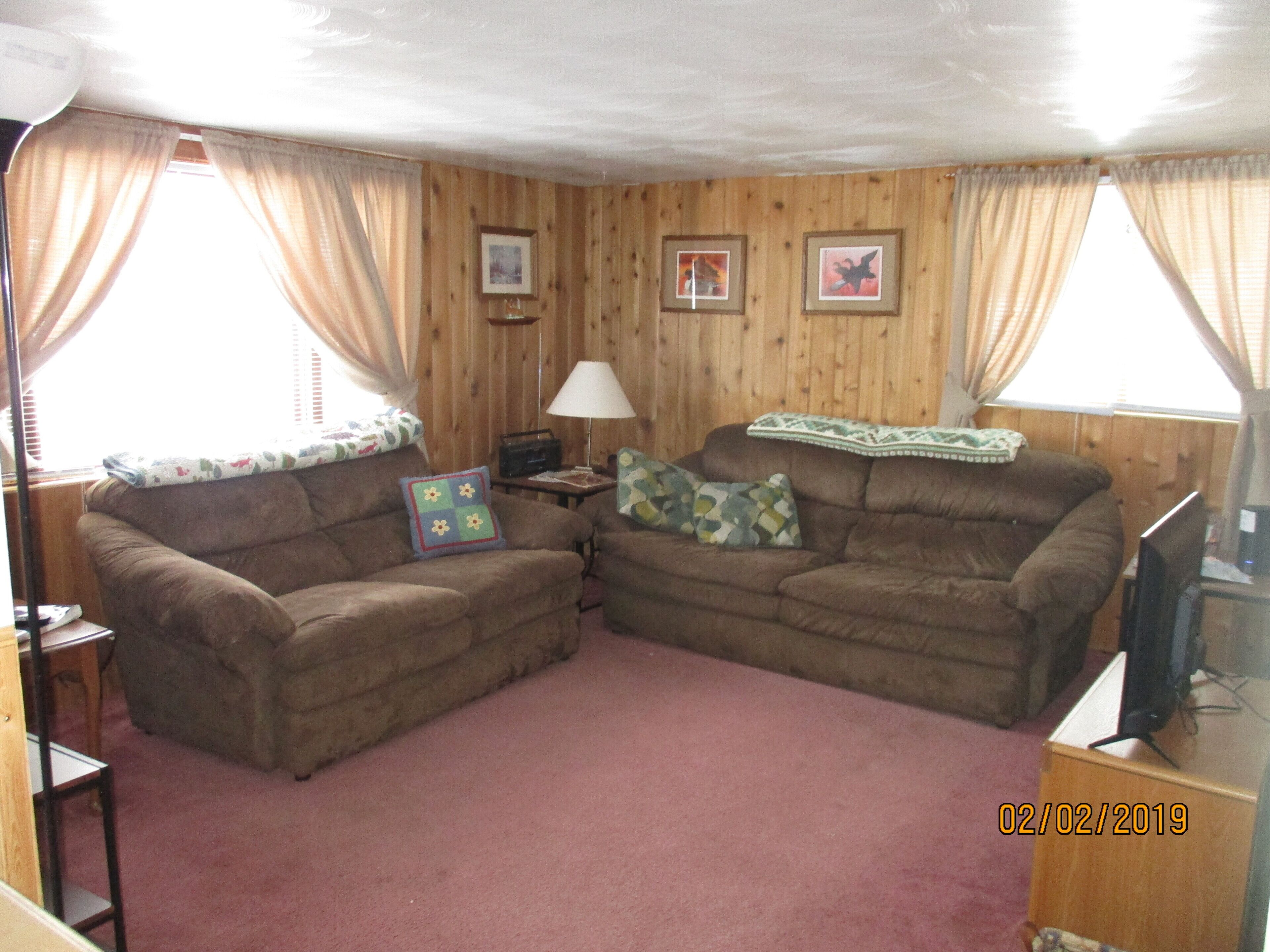 Kayakers Cove overlooks Munising Bay bike to town