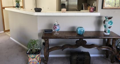 The Lakes at Canyon Lakes, gated community, 2 bedroom, 2 bathroom condo.