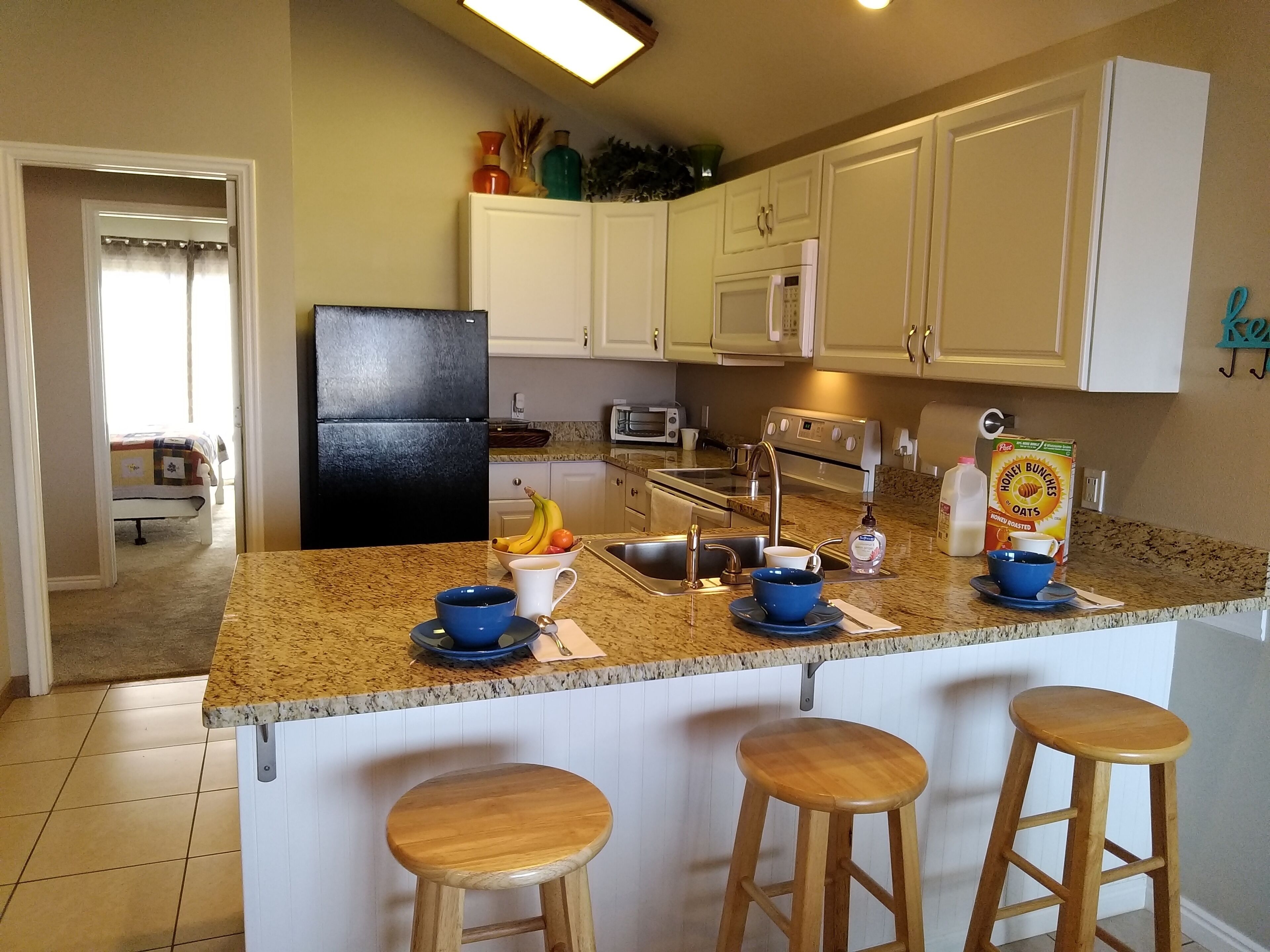 Beautiful Condo, Granite Kitchen, Vaults, close to Zion's, Tuacahn, Bike Trails