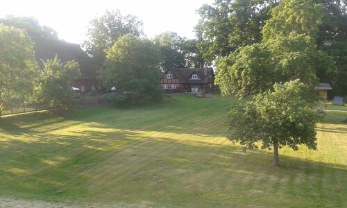 Cozy living under thatch