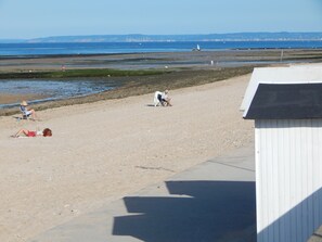 Beach nearby, sun-loungers