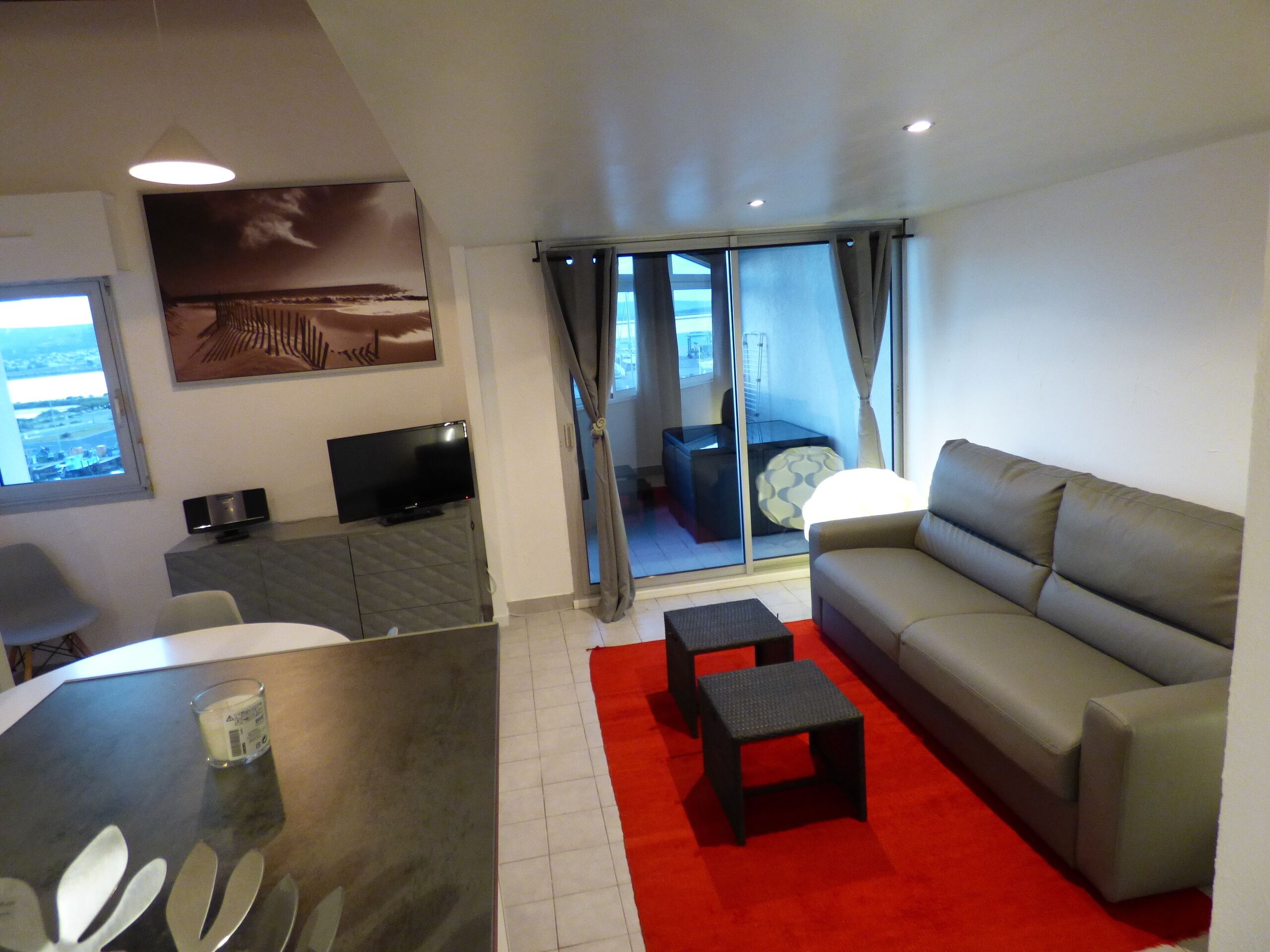 Charming duplex of 45m ² overlooking marina