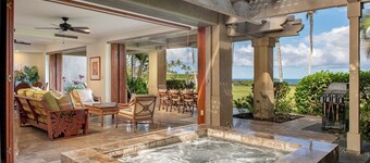 Lush Oceanview Villa w/Hot Tub & AC - Fairwayfront at Hualalai: 3101 Kumukehu