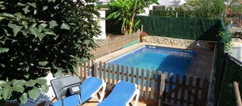 Lloret De Mar: House 1st floor of 120m2 with private swimming pool, garden, barbecue