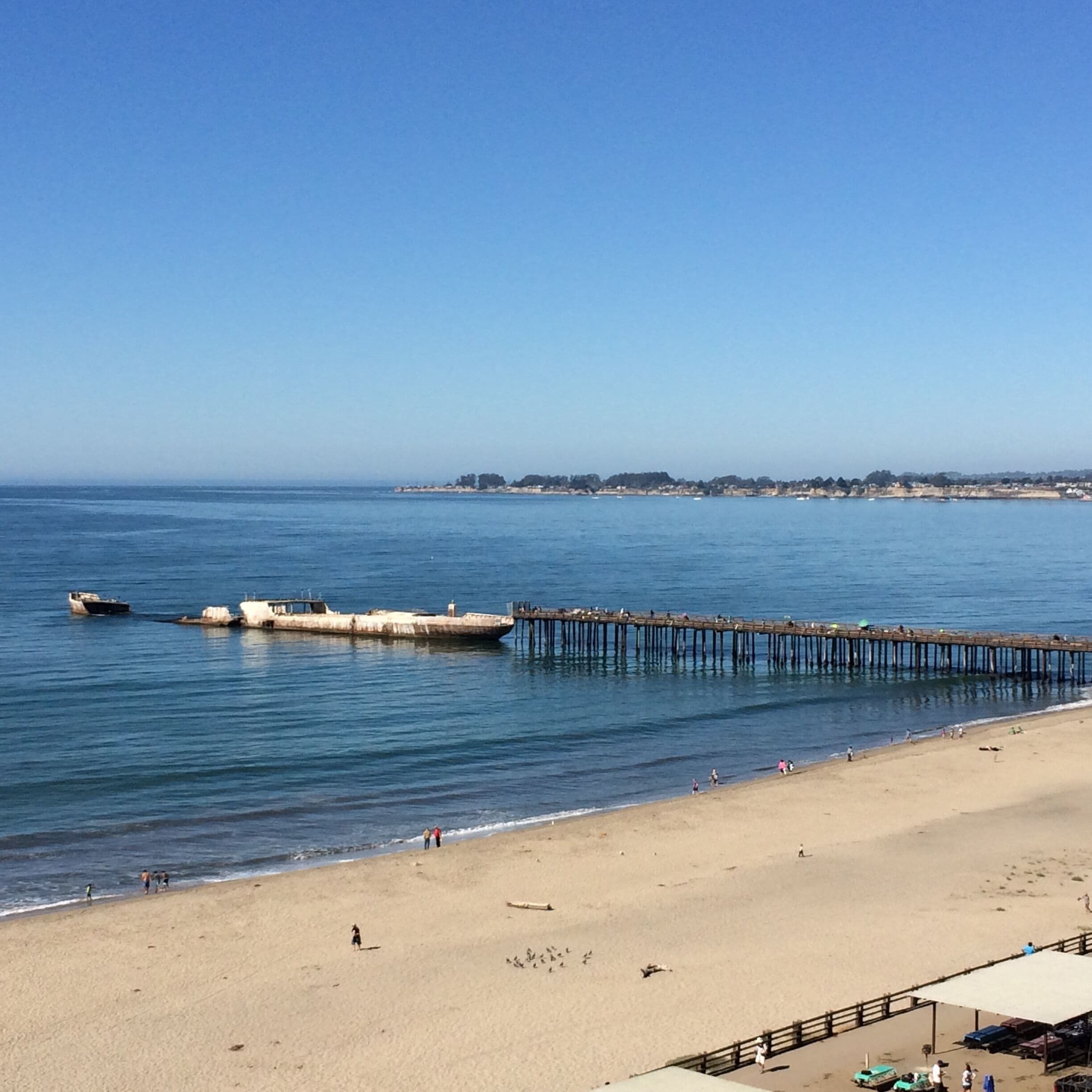 Plage à proximité, chaises longues