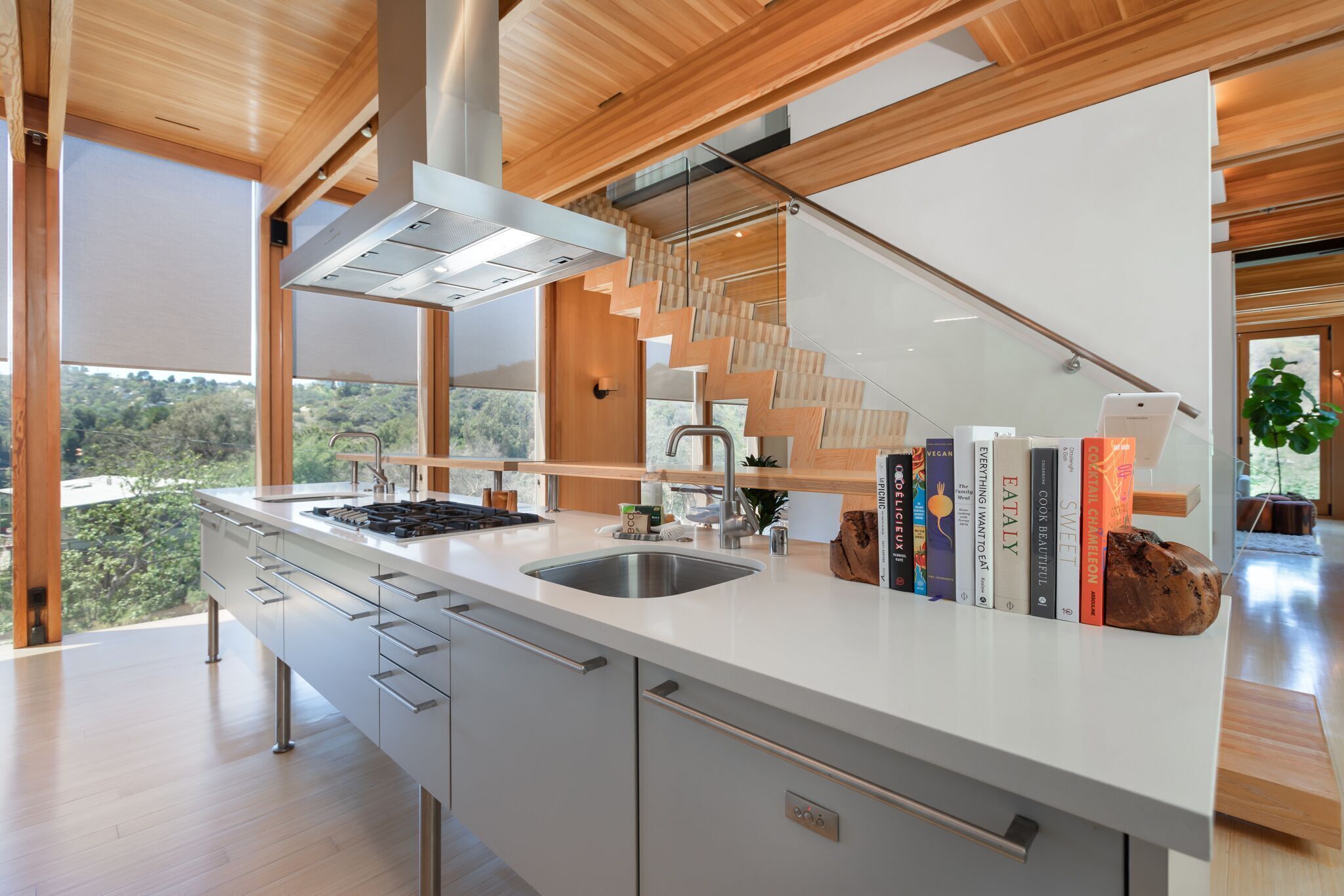 Architectural 3BR “Stairway to Zen” w/ Patio & Stunning Laurel Canyon View