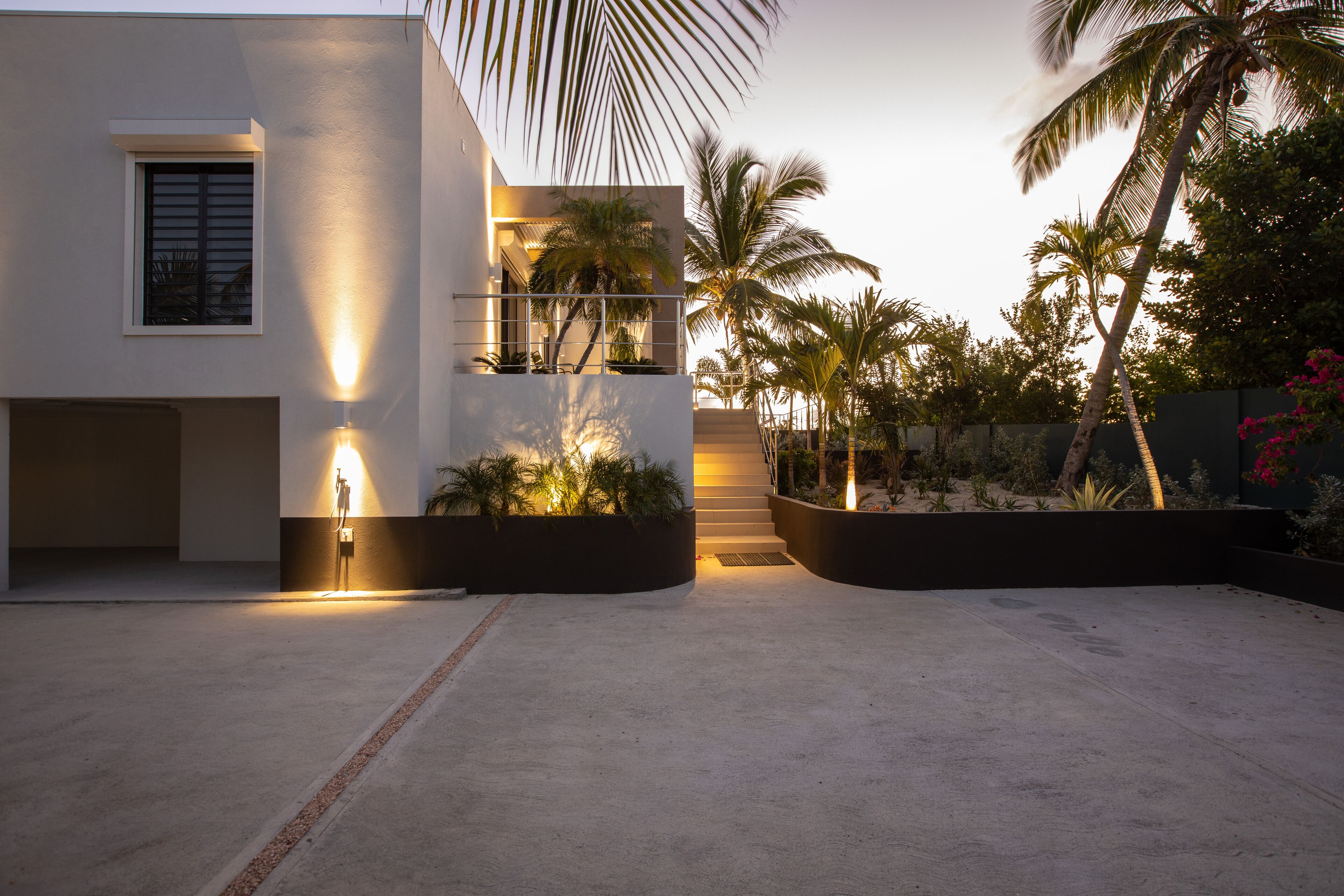 Overnattingsstedets uteområder