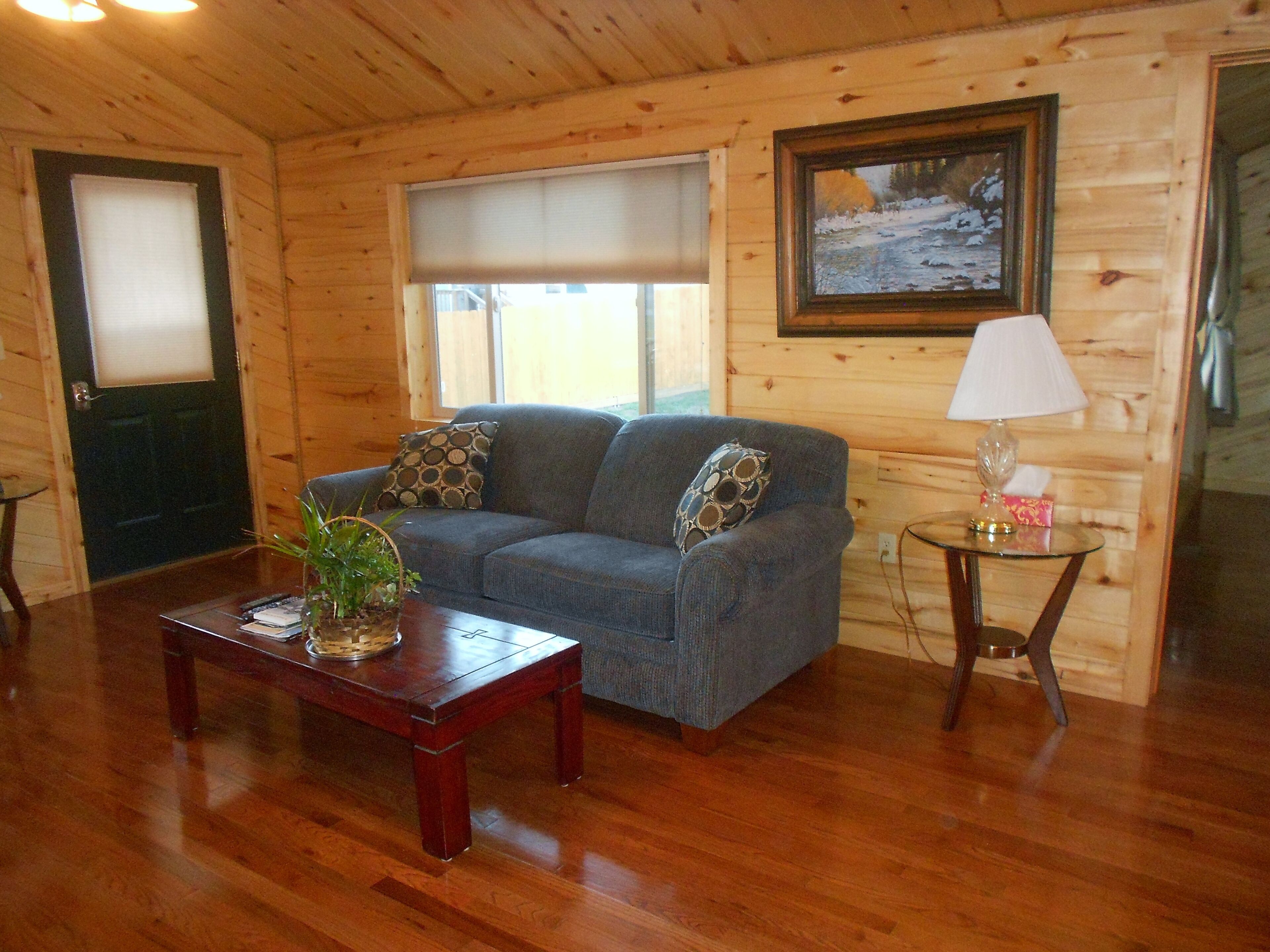 Small House At The Foot Of The Mountains