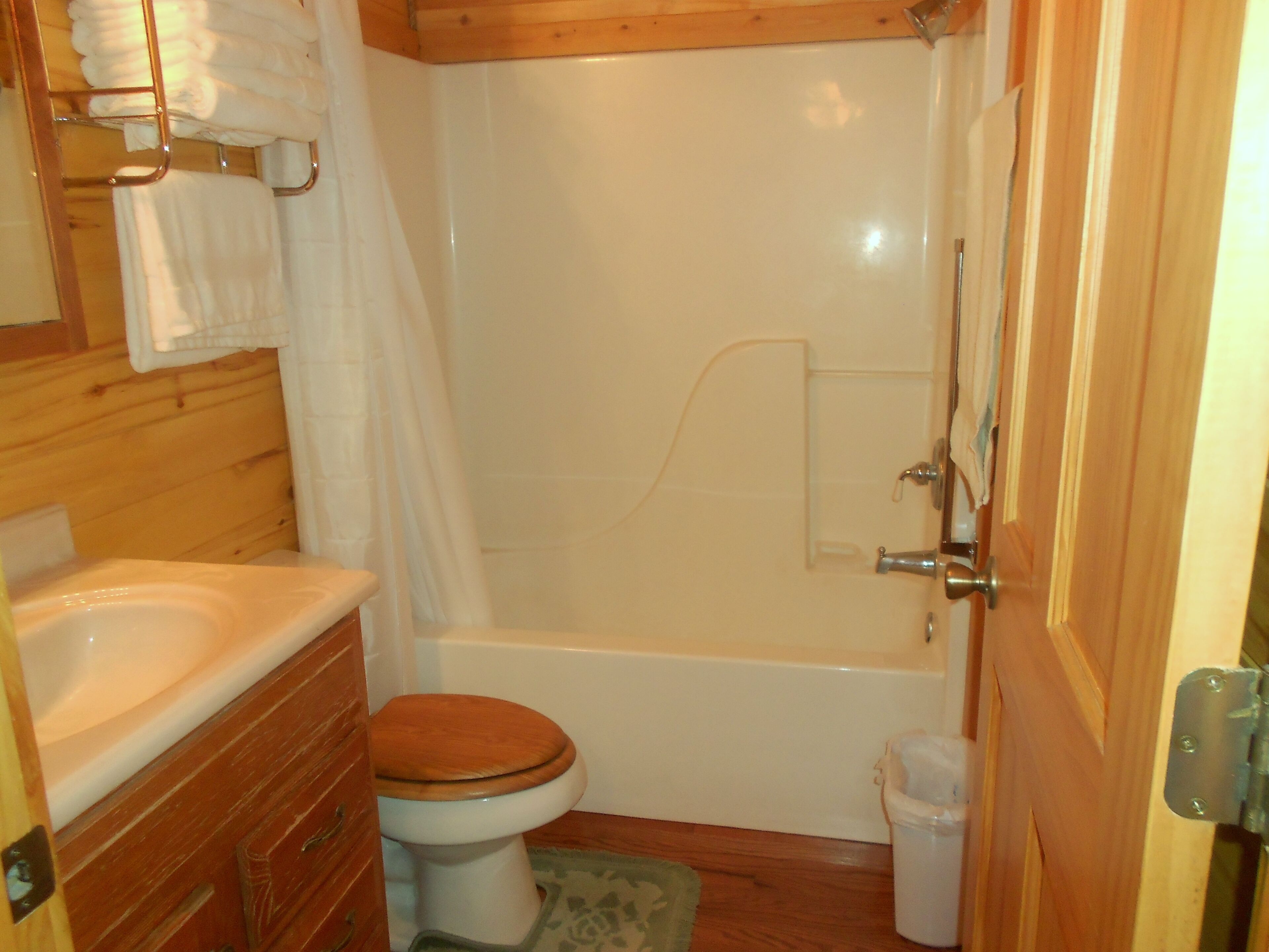 Small House At The Foot Of The Mountains