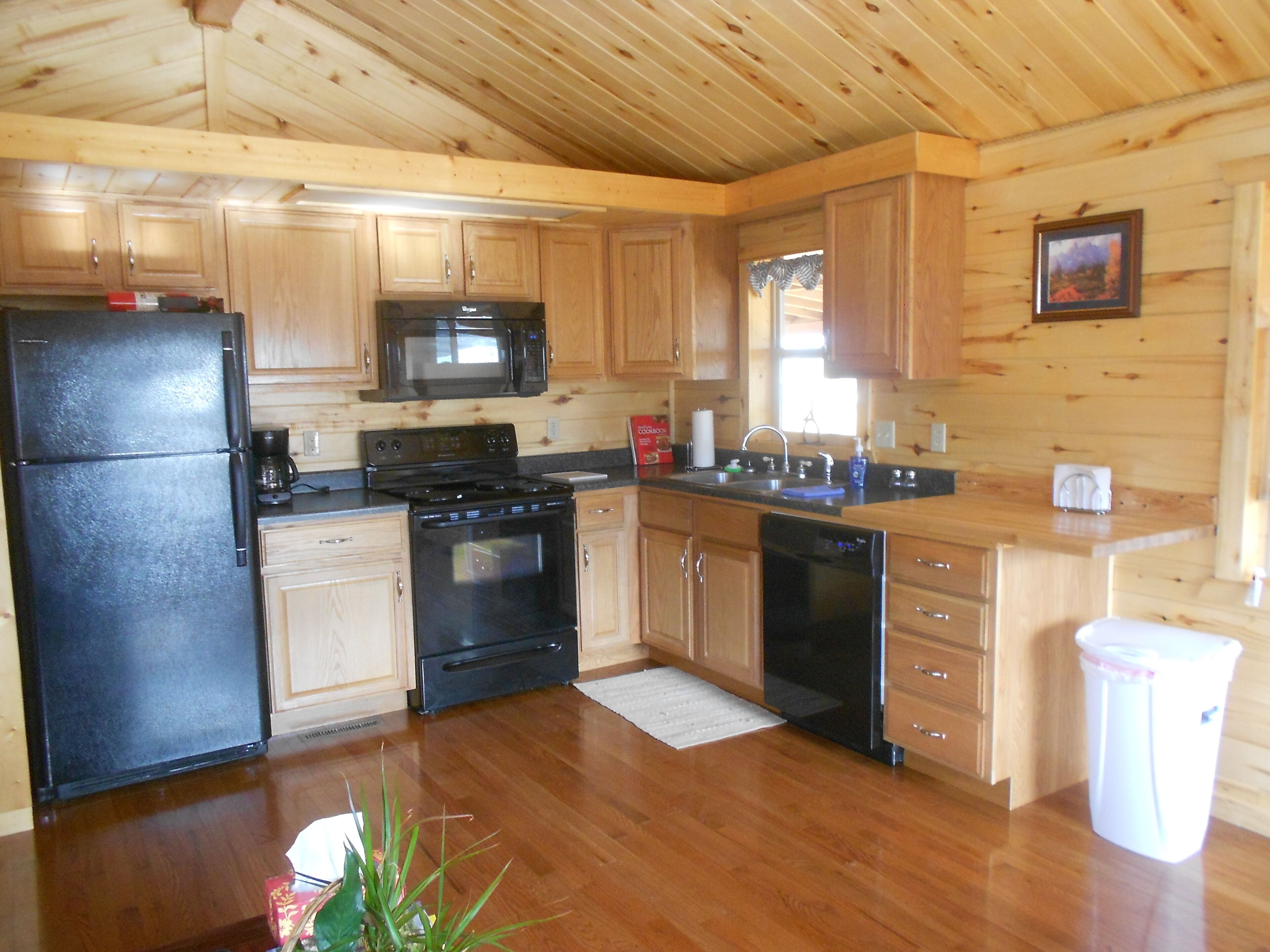 Small House At The Foot Of The Mountains