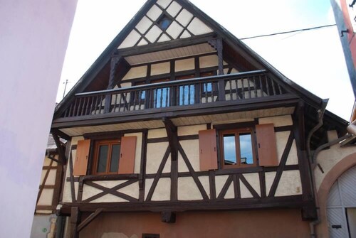 Beautiful half-timbered house from 1602