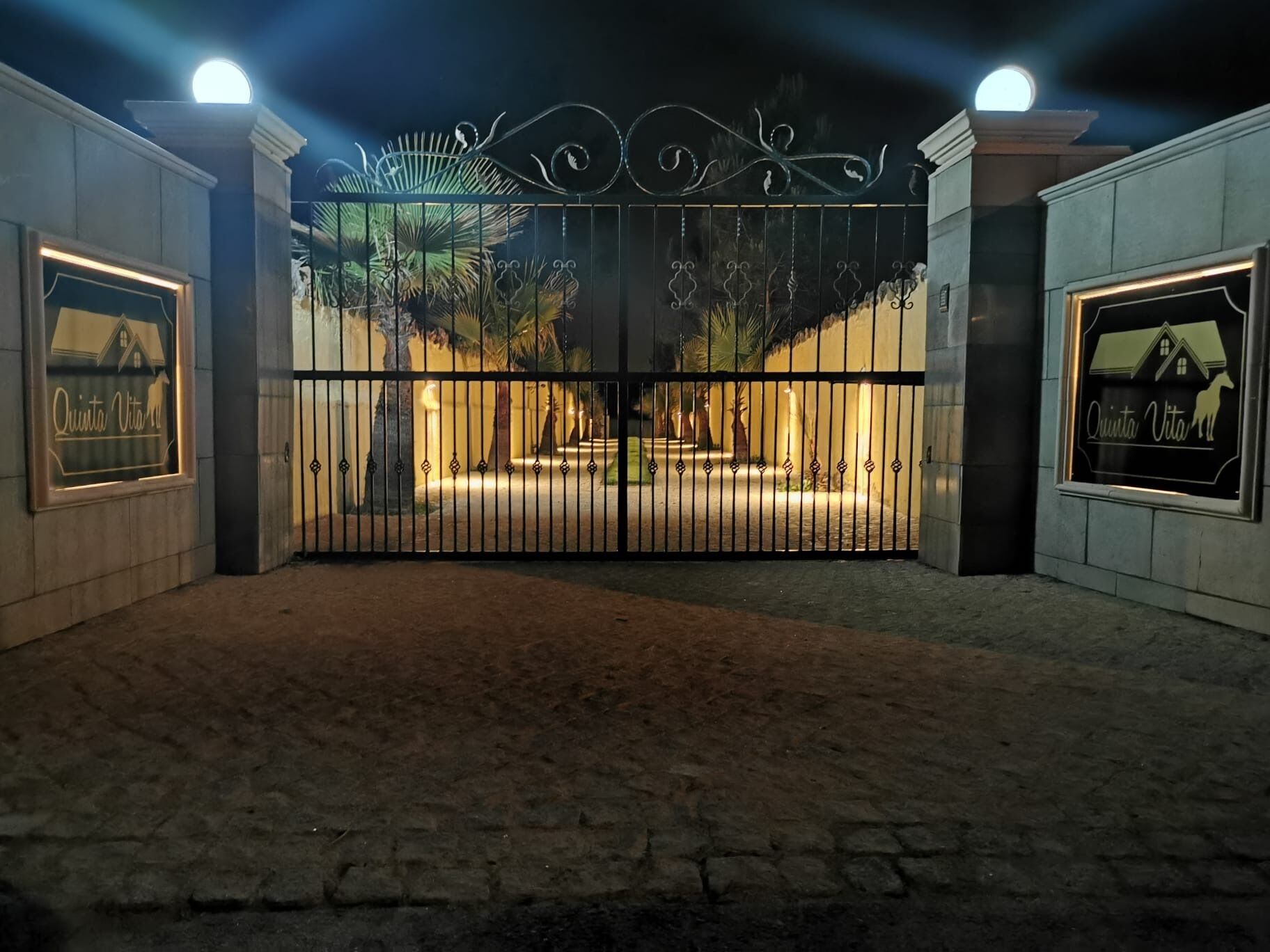 Enceinte de l’hébergement