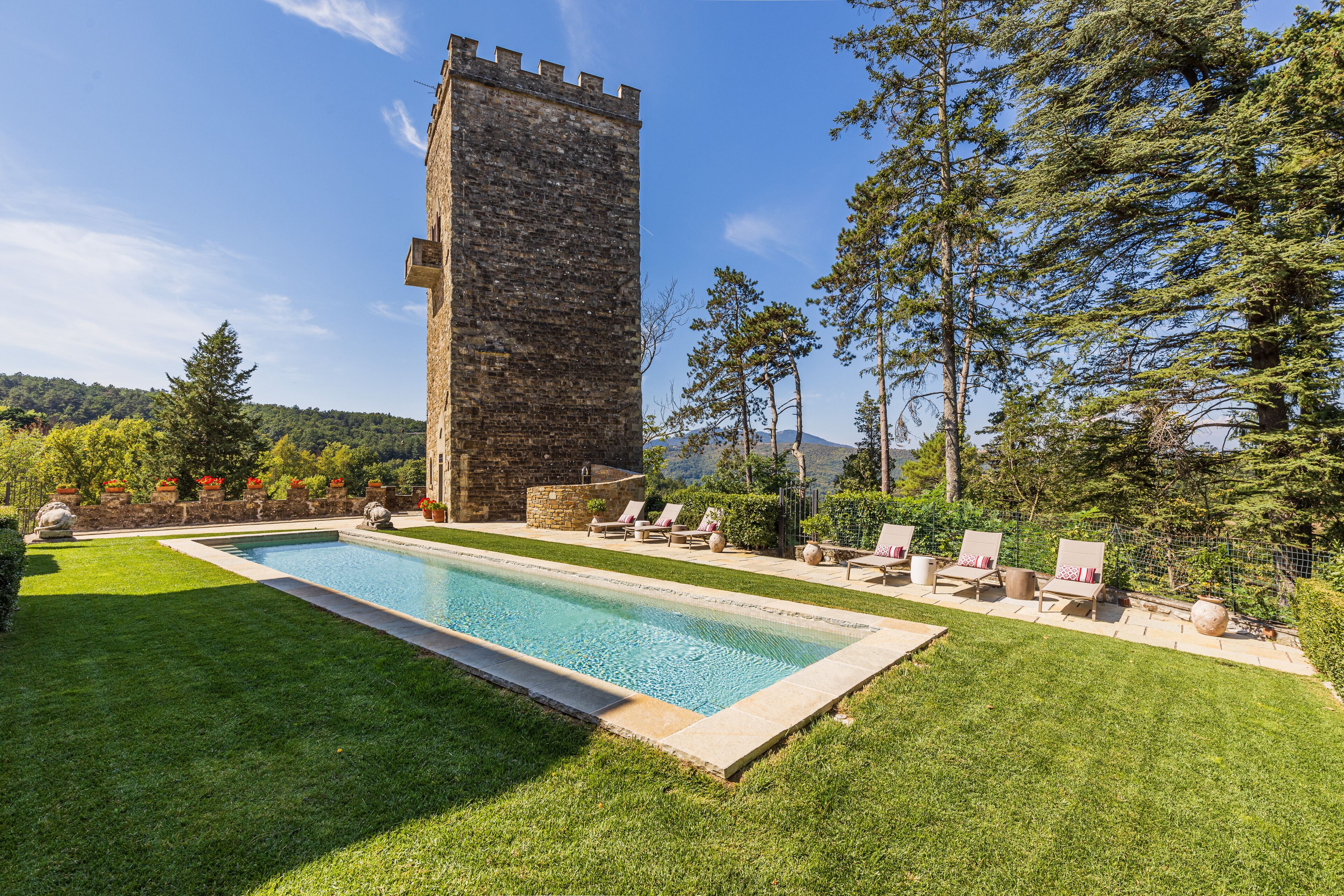 Außenpool, beheizter Pool