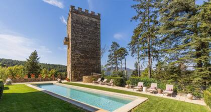 Torre San Pietro - Schöne toskanische Villa und mittelalterlichen Turm