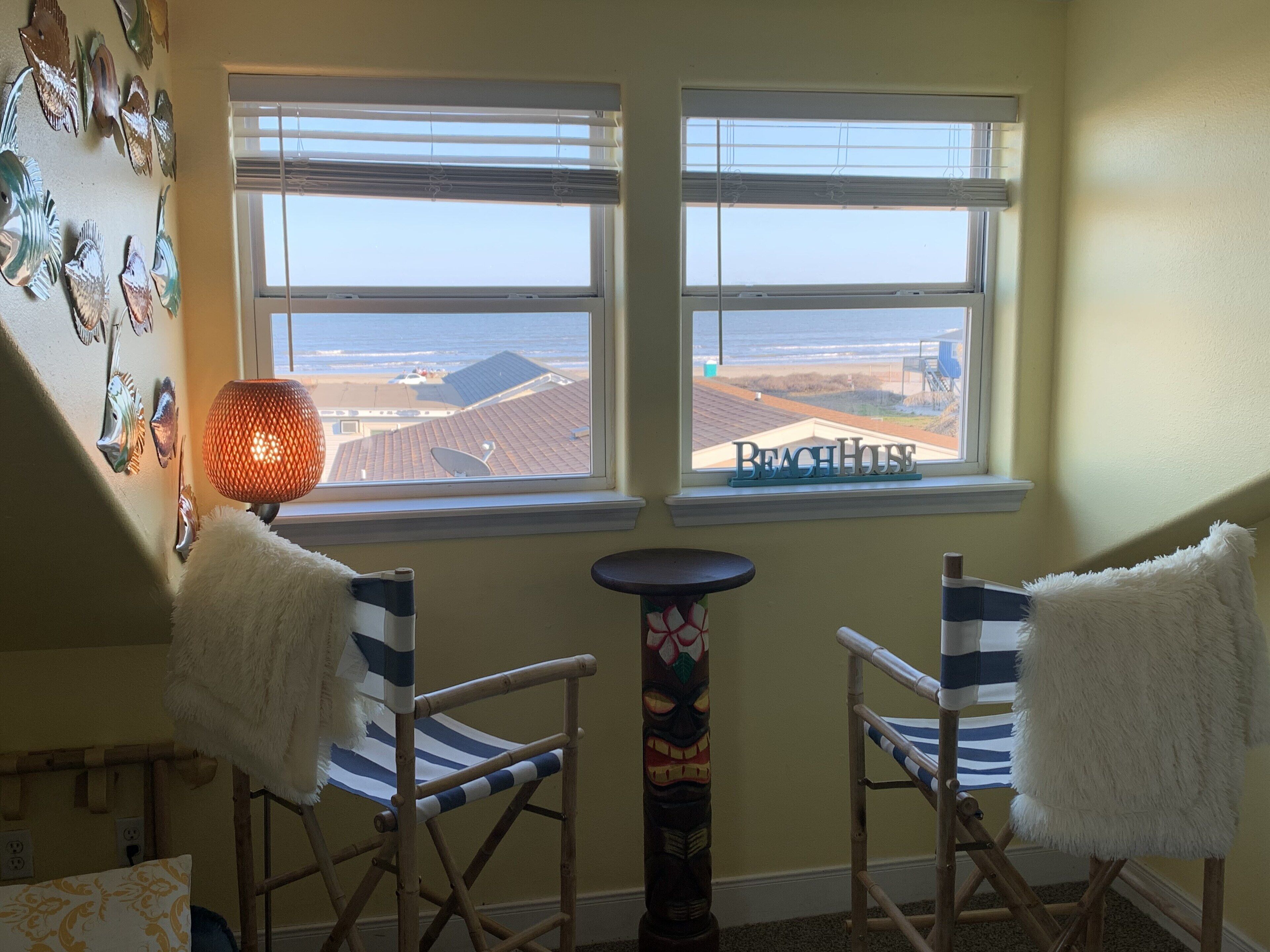 View from upstairs bedroom 