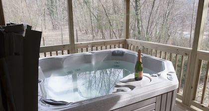 Cabine romantique au magnifique lac Lure!
