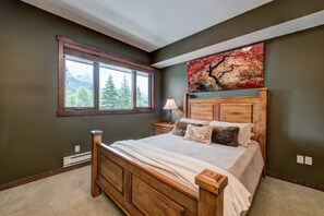 2 bedrooms, Egyptian cotton sheets, desk, iron/ironing board
