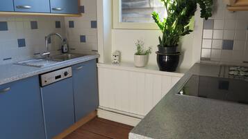 KĂŒhlschrank, Mikrowelle, Ofen, Herdplatte