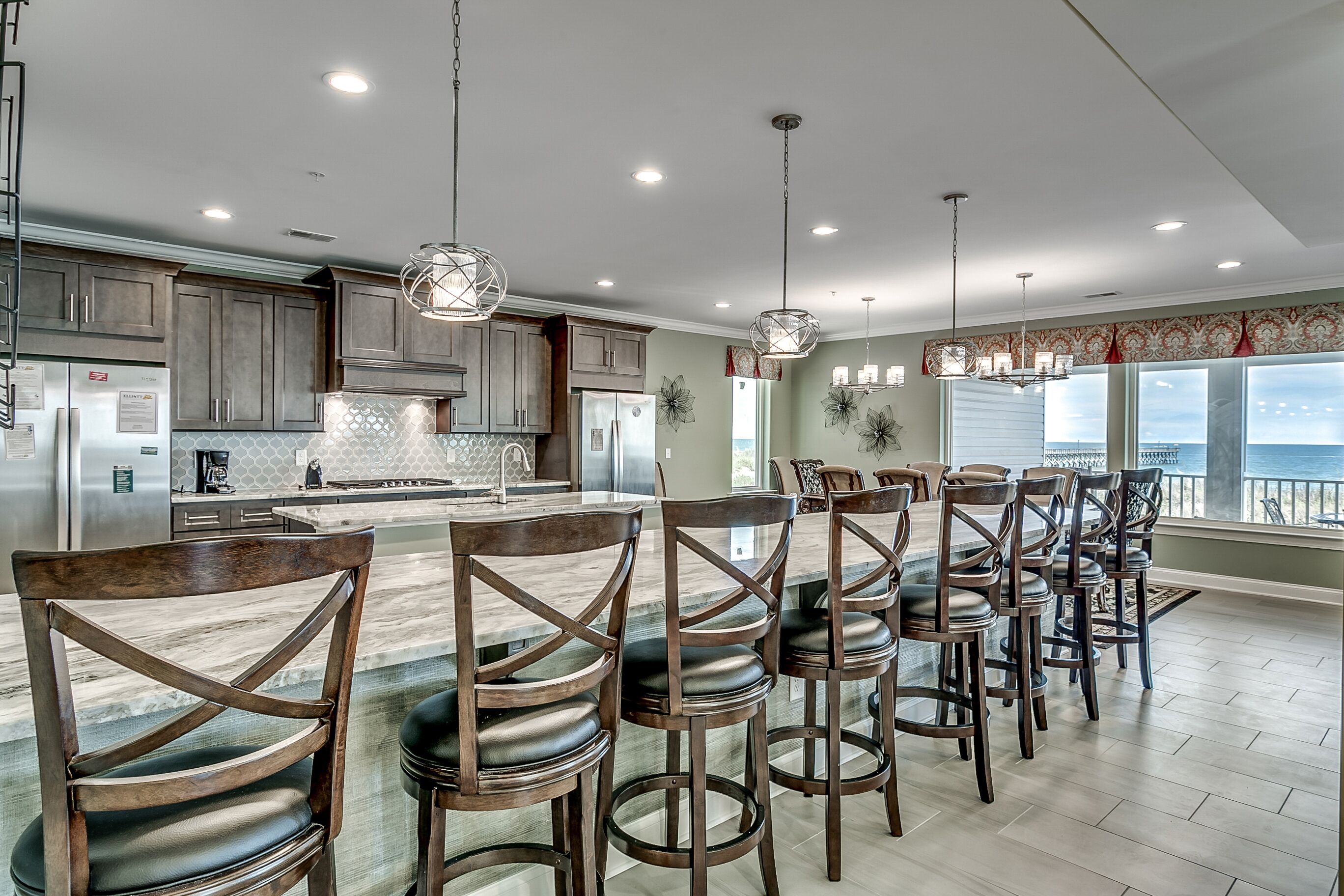 Oceanfront Home - Sleeps 26! 8Br/8.5BA