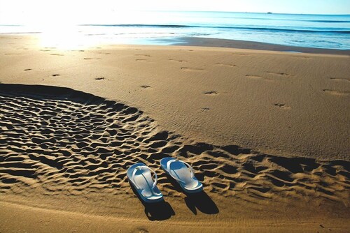 t2 + cabine climatisé avec jardin 4 pers, gruissan village