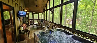 Brandywine Cabin - 2 BR 2 BA - Enorm skjermet veranda - WIFI